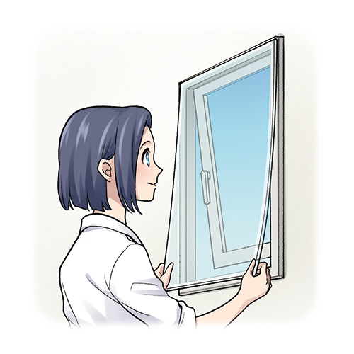 窓換気イメージ