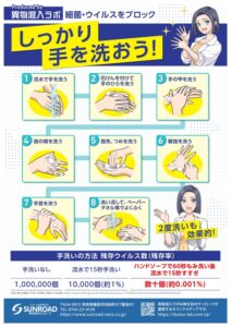 啓発ポスター（手洗い）